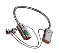 Wireless Sports Headset, Digital Display Wireless Earbuds, Portable lightweight Neckband Headphones, Earphones with LED Display Screen, standby time for Walking, Driving, Cycling, Running