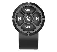Wireless Steering Wheel Phone Controller - Driving Remote Button, Waterproof Control Device | Provides Quick Access, Supports Music Navigation, Convenient Usage For Car Media, Motorcycle Trips, Events