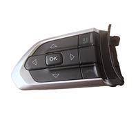 Wireless Steering Wheel Remote Compatible With Jeep For Compass S 4xe 2021 2022 2023 2024 2025 Car Steering Wheel Phone Hands-free Cruise Control Button Scan Switch