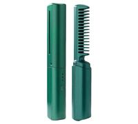 Wireless Straightening Brush - Power 45W, Voltage 110-220V, Pink Purple Green, Ionic Thermal Brush for Thicknesses, Evenly Distributed by | Transformed Styling