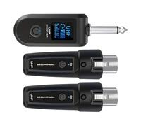 Wireless Subwoofer Transmitter - 49FT Long Range Audio Connector with Microphone Support for TV, Guitar, Mixer, and Radio Devices, Wireless Music Adapter for Home Theater, Streaming, and Sound Systems