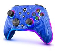 Wireless Switch Controllers for Nitendo Switch/OLED/Lite, 1200mAh Switch Pro Controller with 10 Color Light Modes, Rechargeable Switch Turbo Control with Vibration, Turbo, Wake Up, 6-Axis Gyro