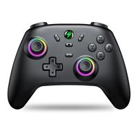 Wireless Switch Pro Controller for Nintendo Switch Controller/Lite/OLED, Hall Effect Wired PC Game Joysticks-Cool RGB Wireless iOS/Android Remote Light Up/Programmable Nintendo Switch Accessories
