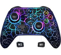 Wireless Switch Pro Controller for Switch Controller/Lite/OLED, LED Multi-Platform Windows PC IOS Android Switch Remote with Cool RGB Color/Programmable/Motion Control/Vibration/Turbo/Wakeup