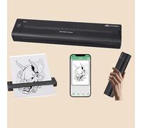 Wireless Tattoo Transfer Machine with Mobile APP/Tablet/Computer Compatibility, One-key Printing, Includes 10 Transfer Papers, Ideal for Tattoo Artists