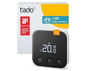 Wireless Temperature Sensor X, additional product for Smart Radiator Thermostats X, for optimal radiator control, save energy and costs, easy DIY installation, not compatible with tado° V3+