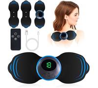 Wireless TENS Machine for Natural Pain Relief,Portable TENS Unit & Muscle Stimulator with 8 Modes,19Intensities,3 Pads,Rechargeable Tens Machine for Back,Shoulder,Knee,Knee & General Pain Management
