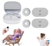 Wireless tens Machine for Pain Relief,Nerve Stimulator Neck,tens and Muscle Stimulator,Electronic Massage,tens Machine for Back Pain,6 Modes & 16 Intensities for Effective Pain Relief-A