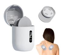 Wireless TENS Machine for Pain Relief, Rechargeable Mini TENS Unit with 6 Modes and 16 Intensity Levels, Portable Device with Charging Case for Back, Neck, Shoulder, and Knee Pain Management