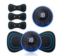 Wireless TENS Machine - Portable TENS Machine for Pain Relief with 8 Modes, 19 Intensities & 3 Reusable Electrode Pads, Cordless Device for Back, Neck, Shoulder & Knee Discomfort