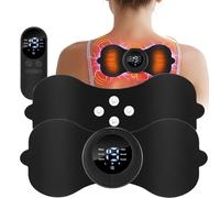 Wireless TENS Unit EMS Muscle Stimulator,Mini Electric Massage Device with Remote Control,Intelligent Wireless TENS Unit Muscle Stimulator, Portable Electronic Pulse for Back Neck Shoulder