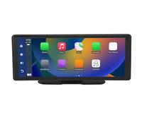 Wireless Touchscreen with 4K Dash Cam, Portable & Auto Car Stereo, Car Audio Receivers with 1080p Backup Camera, GPS Navigation, (10 in)