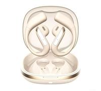 Wireless Translator Earbuds 164 Languages Open-Ear Design AI Powered Headphones for Global Travel Meetings Sports Secure Fit 58H Life(Skin Color)