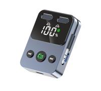 Wireless Transmitter and Receiver,3.5mm Aux Jack Adapter | 2 in 1 Wireless Transmitter for Car | for Laptop Airplane Travel Car Stereo Gym Home Headphones