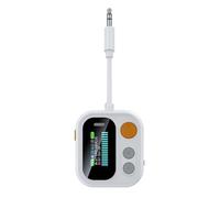 Wireless Transmitter Receiver for Car - Portable Wireless Transmitter - Portable Receiver with Colour Screen for Smartphone Computer Tablet TV Car Music Enthusiasts