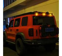 Wireless Truck Roof Lights - 4-Piece Solar Powered LED Cab Marker, Intelligent Start Stop Waterproof Lamp, Rechargeable 3.15x2.36x1.49in | Trucks Pickup Off Road Cars Motorcycle Outdoor