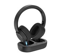 Wireless TV Headphones, TV Headphones Wireless for Seniors with Transmitter Charging Base, Bluetooth Headphones Compatible with All TVs, No Audio Delay, Plug and Play, Gift for the Elderly/Parents