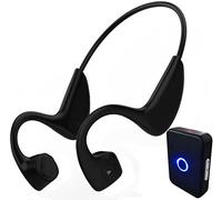 Wireless TV Listening Headsets with Hearing Transmitter, Bone Conduction Hearing Headphones for Seniors to Watch TV and Communication