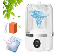 Wireless Underwear Mini Smart Laundry Cup, Small Washing Machine Portable, Rechargeable Compact Cordless Electric Laundry Machine, Travel Camping Washing Machine for Socks Underwear