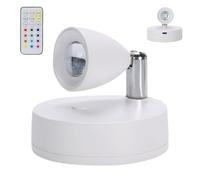 Wireless Uplighting - LED Rechargeable | Indoor Plant Spotlights, Adjustable Accent Light for Living Room, Garden Decor, Artwork Display, Home Illumination, Mood Lighting, Battery Operated Lamp