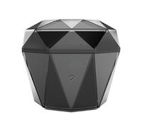 Wireless UV Ultrasonic Cleaner with 2 Modes, Digital Display, 2000mAh Battery, Type-C Charging, Low Noise Design (Black)