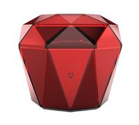 Wireless UV Ultrasonic Cleaner with 2 Modes, Digital Display, 2000mAh Battery, Type-C Charging, Low Noise Design (Red)