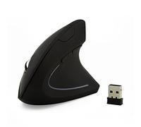 Wireless Vertical Mouse,2.4Ghz Cordless 800/1200/1600 Adjustable DPI High Sensitivity Ergonomic USB Gaming Mouse for Computers and Laptops