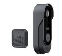 Wireless Video Doorbell Camera 1080P HD with Night-Vision Waterproof | 2-Way Audio, 2.4G WiFi, Indoor Outdoor Security Door Bell Boifun Tested for Rain, Dust and -4°F to 122°F Outdoor Use
