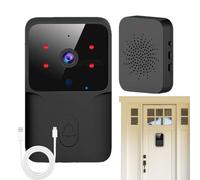 Wireless Video Doorbell - Smart Videos Camera, Wireles Door Security | Ring Monitoring System, Uses For Hotel Lobby, Office Building, Apartment Door, Villa Entrance, Home Safety, Real Time
