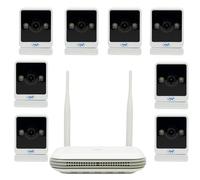 Wireless video surveillance kit PNI House WiFi800 NVR and 8 PNI IP744 4MP cameras