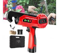 Wireless Vine Tying Machine,Electric Plant Support Tool for Tomato,Grape, Kiwi & Flowers,4 Adjustable Knot Tightness,1-Second per Tie,Includes Binding Loops & Accessories