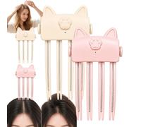 Wireless Volumizing Root Lift Clip with 2 Adjustable Settings, Portable Rechargeable Root Lifter Comb, Travel Bangs Lifter Crown Volume Styling Tool, Root Volumizer with Adjustable Modes (P+B,2pcs)