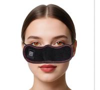 Wireless Warmer Nasal Mask, 16 LED Beads, 3 Heat Levels, USB Rechargeable, 2.5H Battery Life, Electric Heating Nose Warmer for Fall & Winter