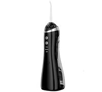 Wireless Water Flosser, 4-in-1 Oral Cleaning, Ipx7 Waterproof Design, Long Battery Life, Portable, High-pressure Pulse Flushing (Black)