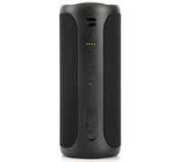 Wireless Waterproof Bluetooth Speaker - Portable Speaker Loud with Built-in Subwoofer and Tweeter, Extra Bass, Stereo Sound, IP67, Colorful Lights for Party, Outdoor, Camping - Black