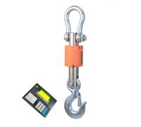 Wireless Waterproof Crane Scale with Thermal Label Printer, Remote Control, 2T Capacity for Industrial, Logistics, Agricultural Weighing
