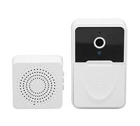 Wireless WiFi/Bluetooth Video Doorbell Camera with Chime, HD Smart Video Door Bells with Camera, Night Vision, 2-Way Audio, Cloud Storage, for Home Security