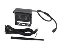 Wireless WIFI HD Rear View Backup Camera Night Vision Adjustable Angle IP67 for Truck Bus Engineering Vehicle Black ABS Iron Metal Lens 120° Wide Angle 12V 24V Power