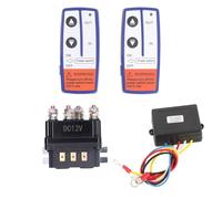 Wireless Winch Remote Control Kit, 12V 250A Winch Relay Contactor Switch for ATV UTV SUV Boat Trailer Truck