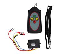 Wireless Winch Remote Control Kit Universal 12V 24V Electric Winch Controller with 75 Ft Long Range 434MHz Anti Interference Wireless Winch Remote Switch for ATV Truck Self