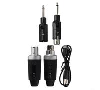 Wireless XLR Microphone Adapter 2.4G Digital System(1 in 1) | 2.4G digital transmission, 50m stable range, auto-pairing, eliminates cable clutter, ideal for stage