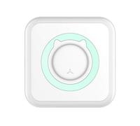 Wirelessly Thermal Printer BT 200dpi Photo Label Memo Wrong Question Printing with 1 Roll Paper USB Connection