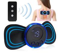 Wirelss TENS Machine for Pain Relief, TENS Machine with 8 Modes 19 Intensities, 4 Pads, 8 Gel Pads, TENS Machine for Pain Relief, Sciatica Pain Relief Products, TENS Machine for Back Pain