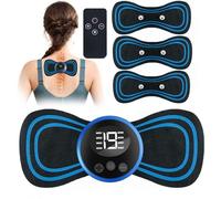 Wirelss TENS Machine for Pain Relief, Tens Unit Muscle Stimulator with 8 Modes,19 Levels,3 Pads, Rechargeable TENS Machine for Back,Neck,Shoulder,Knee,Body Muscle Pain Relief