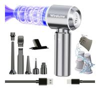 Wirelume Handheld Vacuum Cleaner Powerful Mini Car Vacuum Cleaners Hand Held Vacuum Cordless 22000Pa Strong Cyclonic Suction Blowing Portable Rechargable Lightweight for Pet Hair Vehicle Home Office
