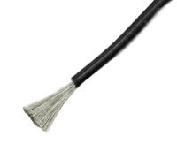 Wires, 15m 3/4/6/7/8/9/10/11AWG 50/75/95/120/150mm2 Extra soft silicone cable tinned copper core lithium battery model aircraft(10AWG 5.2mm2)