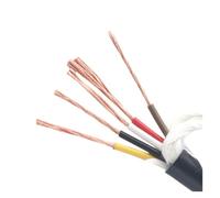 Wires, 5m 5-core 6-core Bending Drag Chain Cable Pure Copper high Flexibility 26 24 22 20 18 17 15 13 AWG CNC Robot arm Wire(18 AWG 0.75mm,5 cores)