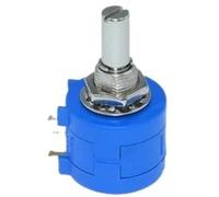 Wirewound Potentiometer 3590S 500R 1K 2K 5K 10K 20K 50K 100KΩ Ohm 10-Turns Linear Rotary Wire Wound Pot (10K Ohm)