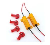 Wirewound Resistor 25W 8ohm 50W 6ohm LED Decoder Load Resistors BIANMTSW(25W 8OHm - 2pcs)