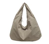 Wiring Bag in Shoulder Bag with Full Color, Full Color Women Carrier Bag with Draped Structure | Large Capacity Wiring Bag for Women, Shoulder Bag, Khaki, Consulte la descripción